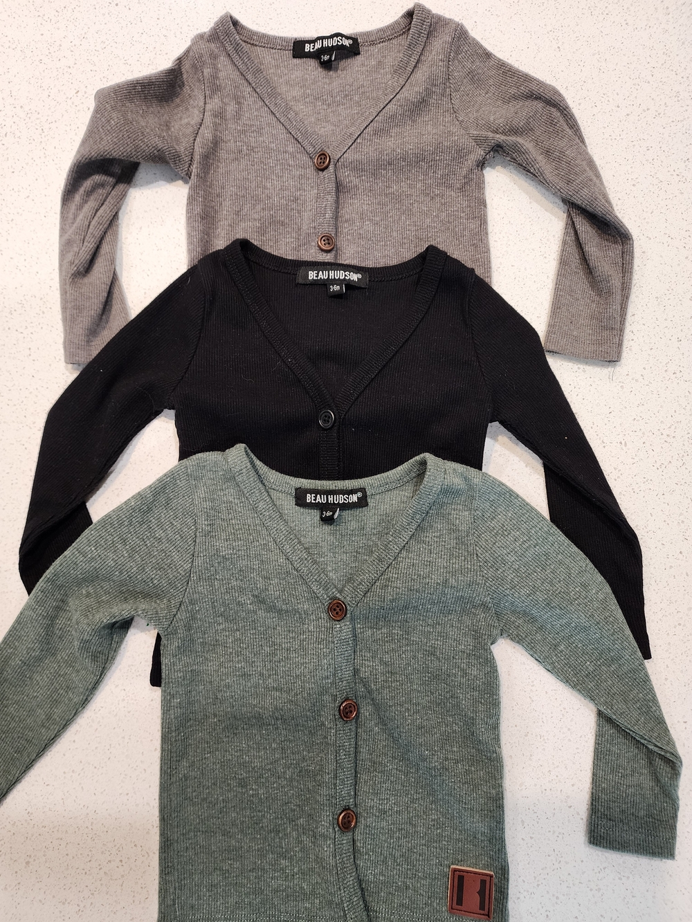 Beau Hudson Knitted Baby Cardigan Set